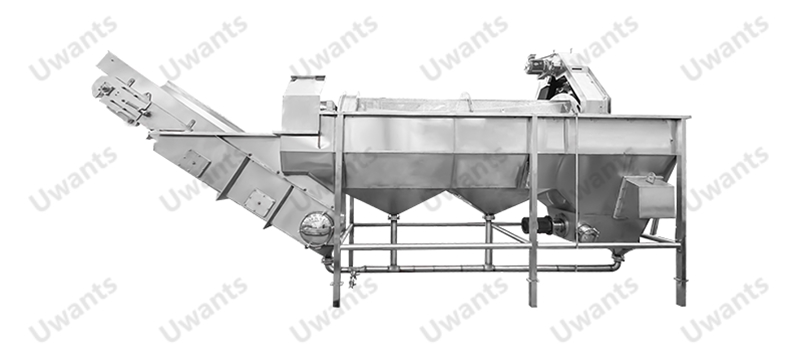 Sinking stone cleaning machine (large)